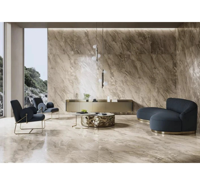 Плитка керамогранітна Generous Taupe SZKL RECT LAP 1198x1198 Paradyz