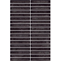 Мозаїка Monpelli Black Murano 198x298 Paradyz