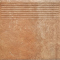 Сходинка пряма Scandiano Rosso 295x295x8,5 Paradyz