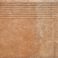 Сходинка пряма Scandiano Rosso 295x295x8,5 Paradyz