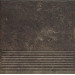 Сходинка пряма Scandiano Brown 295x295x8,5 Paradyz