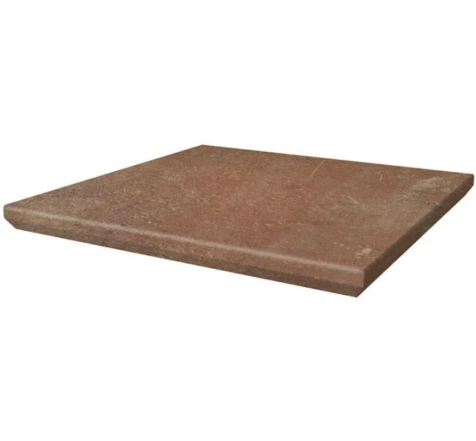 Сходинка з капіносом кутова Scandiano Rosso 33x33