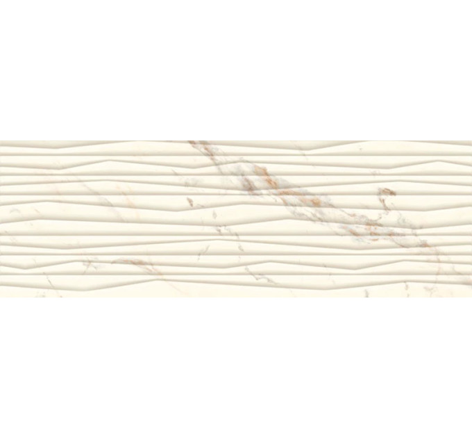 Плитка стінова Serene Bianco RECT STR 250x750x9 Paradyz
