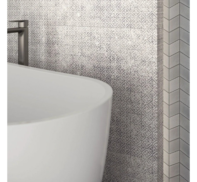 Мозаїка Uniwersalna Szklana Silver Romb 205x238x6 Paradyz