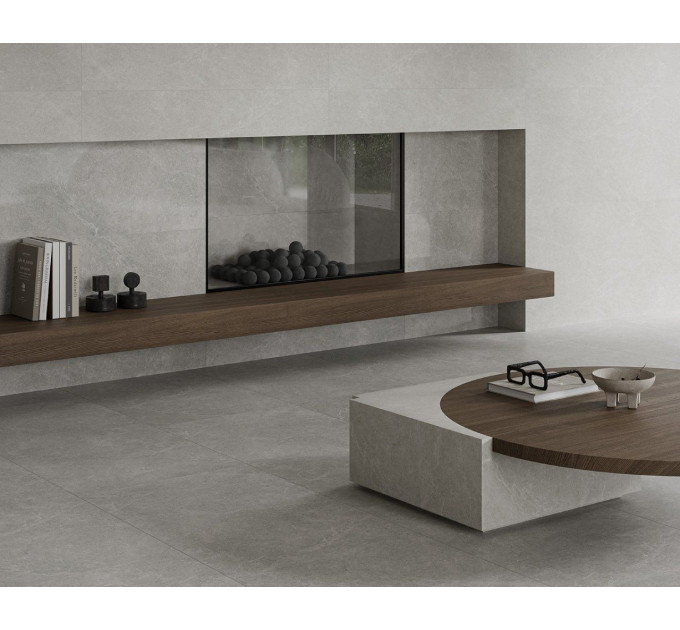 Плитка керамогранітна Minirock Grey RECT 598x1198x8 Paradyz