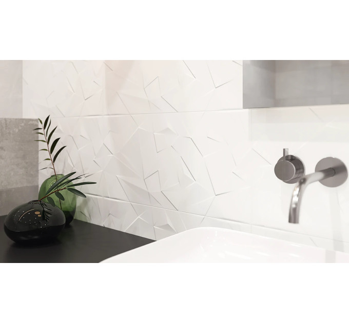 Плитка стінова Natura Bianco STR 30x60