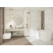 Плитка керамогранітна Daybreak Bianco RECT 598x1198x8 Paradyz