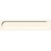 Плитка стінова Monpelli White Cegielka A STR Блиск 65x298 Paradyz