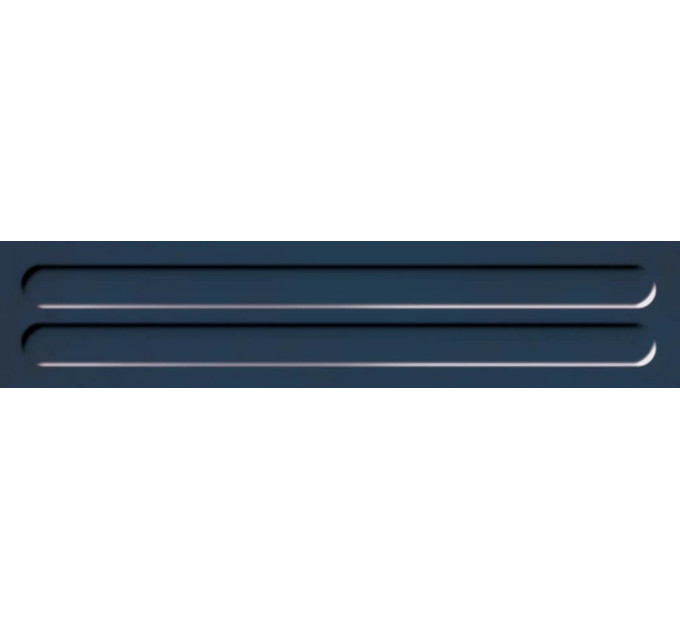 Плитка стінова Monpelli Navy Cegielka D STR Блиск 65x298 Paradyz