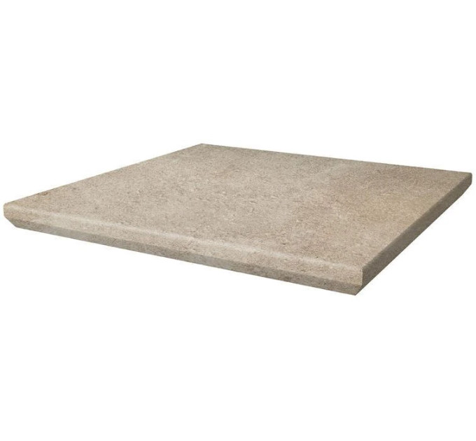 Сходинка з капіносом кутова Scandiano Ochra 33x33