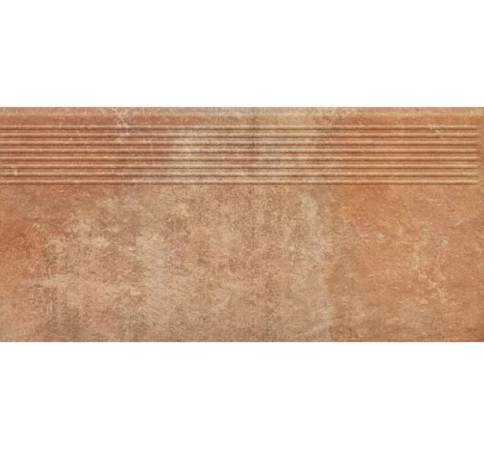 Сходинка пряма Scandiano Rosso 300x600x8,5 Paradyz
