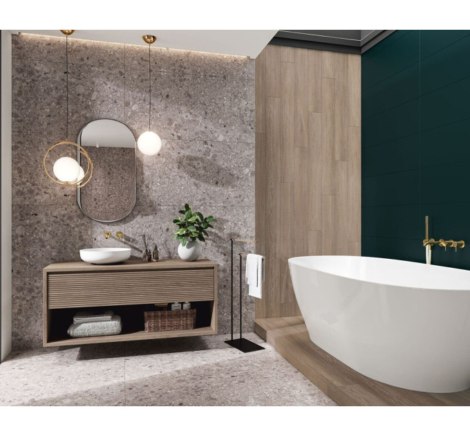 Плитка керамогранітна Granddust Grys RECT POL 598x1198x9 Paradyz
