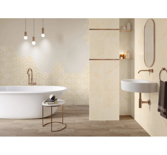 Плитка стінова Illusion Beige STR 300x600x9 Paradyz