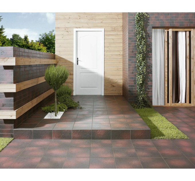 Сходинка з капіносом кутова 6378 Semir Rosa 330x330x11 Paradyz