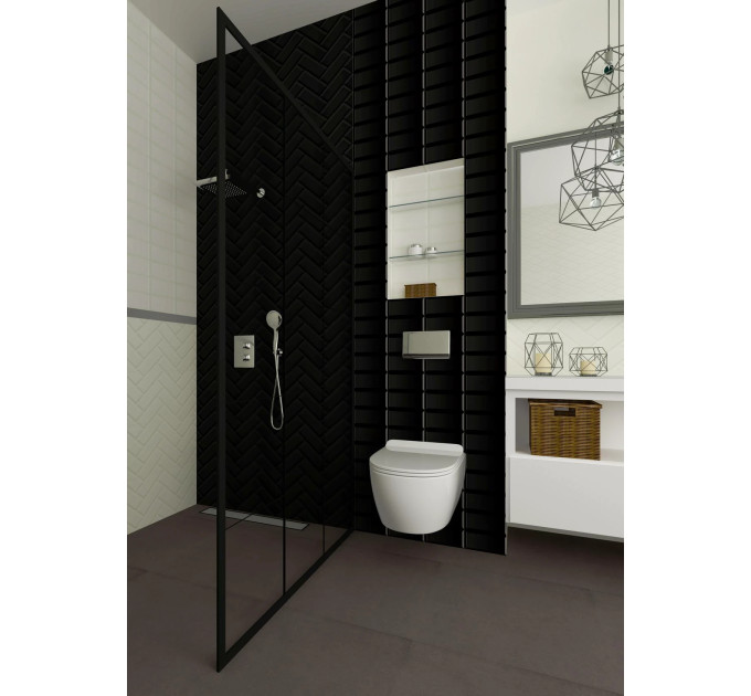 Мозаїка Moonlight Nero Romb Hexagon 204x238x6 Paradyz