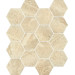 Мозаїка пресована Sunlight Stone Beige Hexagon 22x25,5