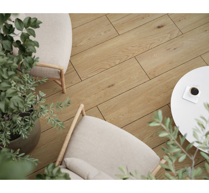 Плитка керамогранітна Trueland Honey 2.0 RECT STR 295x1195x20 Paradyz