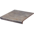 Сходинка з капіносом пряма Viano Grys 30x33