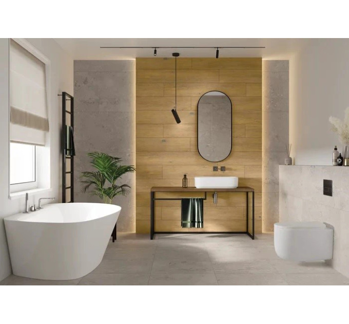 Плитка керамогранітна Freedust Grey RECT MAT 598x598x8 Paradyz