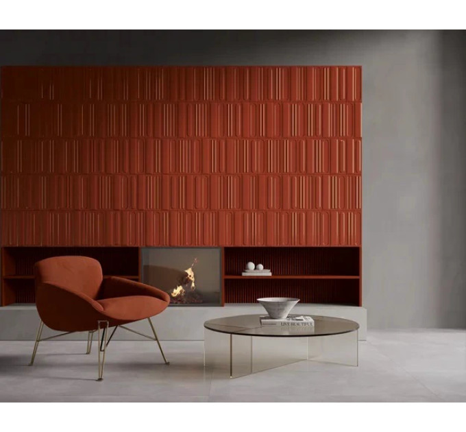 Плитка стінова Monpelli Wine Cegielka C STR Блиск 65x298 Paradyz
