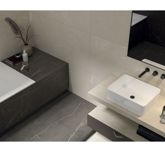 Плитка керамогранітна Linearstone Brown RECT 598x1198x9 Paradyz