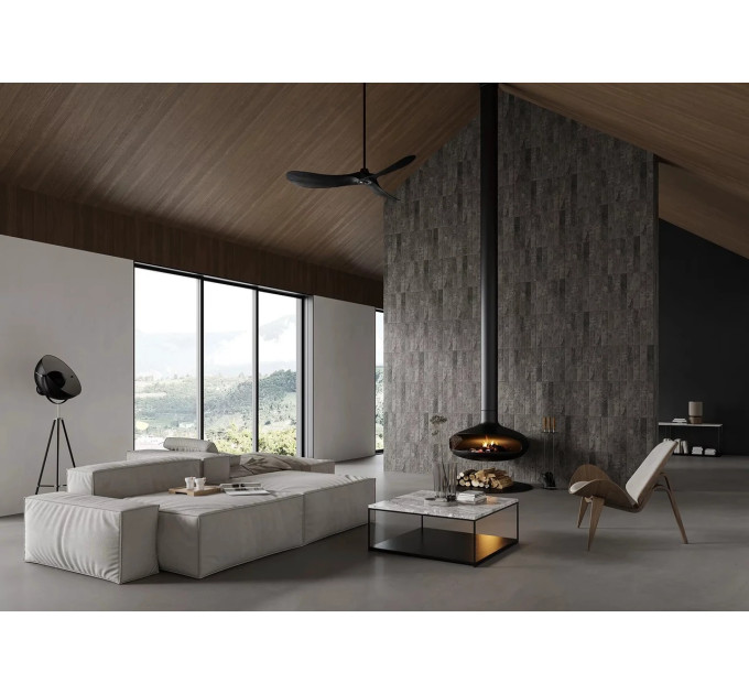 Плитка фасадна Carrizo Grey STR 65x397 Paradyz