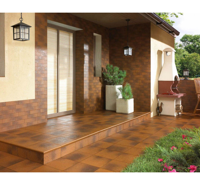 Плитка фасадна Semir Brown 65x240Paradyz