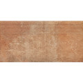 Сходинка пряма Scandiano Rosso 30x60