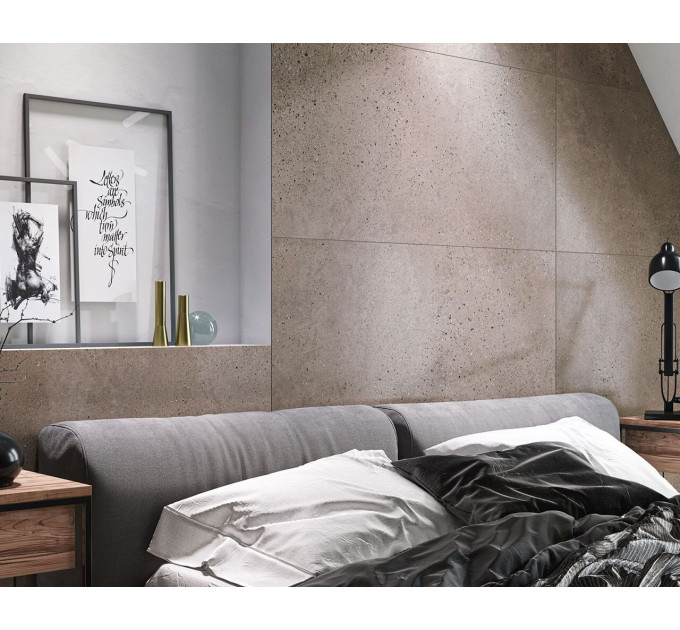 Плитка керамогранітна Industrialdust Light Grys RECT 598x1198x9 Paradyz