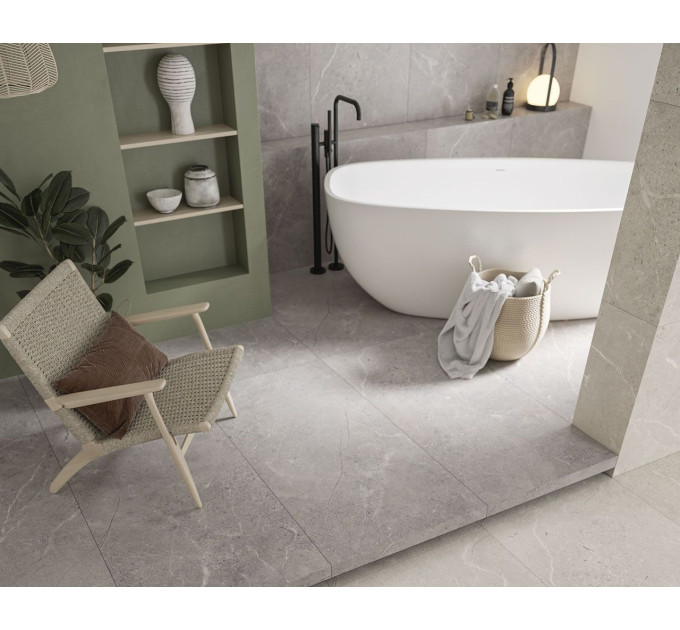 Плитка керамогранітна Sunnydust Light Grys RECT 598x1198x10 Paradyz