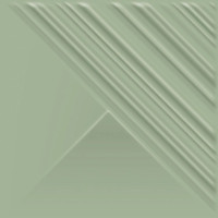 Плитка стінова Feelings Green STR 198x198x8 Paradyz