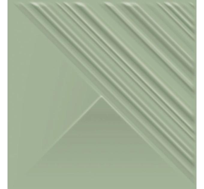 Плитка стінова Feelings Green STR 198x198x8 Paradyz