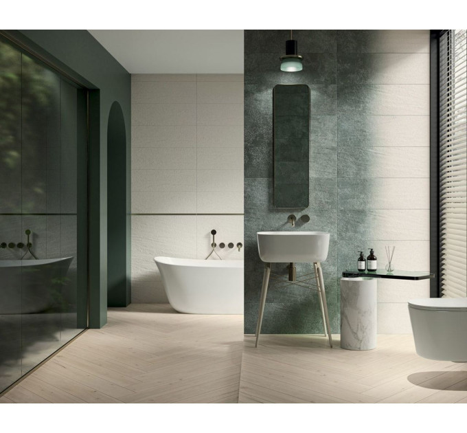 Плитка стінова Nightwish Bianco A RECT STR 250x750x9 Paradyz