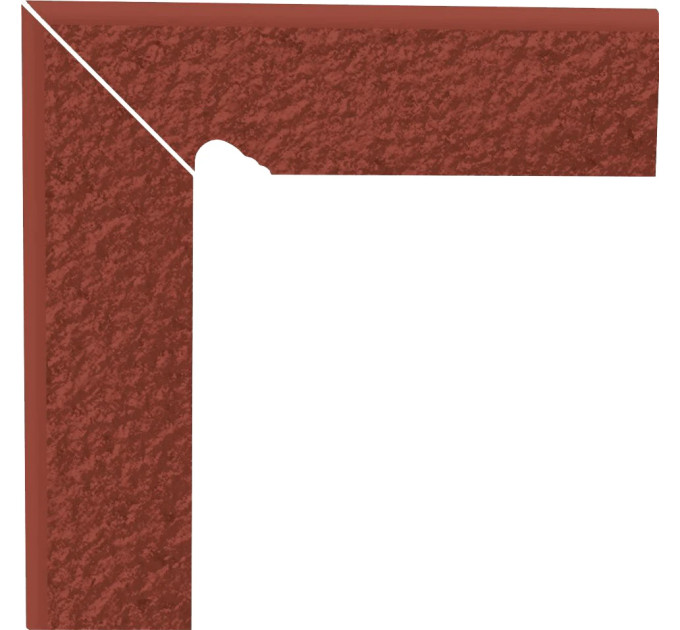 Цоколь Natural Rosa Лівий 2 ел STR 8,1x30