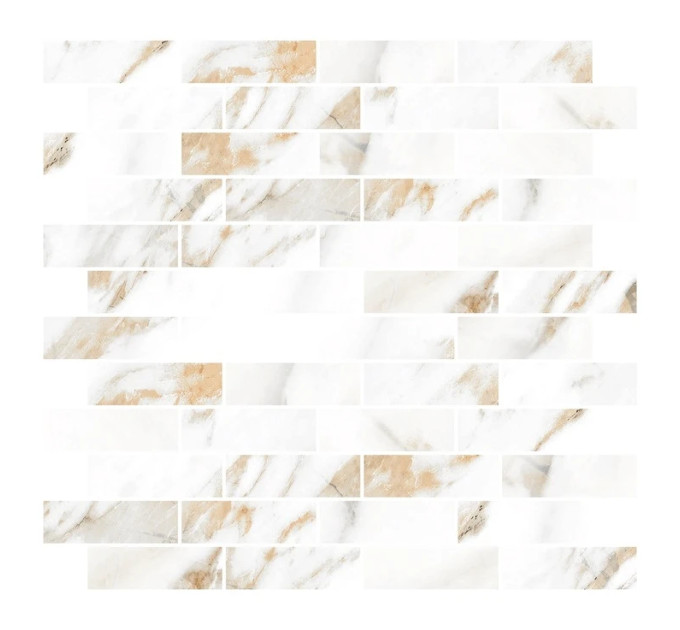 Мозаїка Calacatta Gold Сірий 298x320 Intercerama