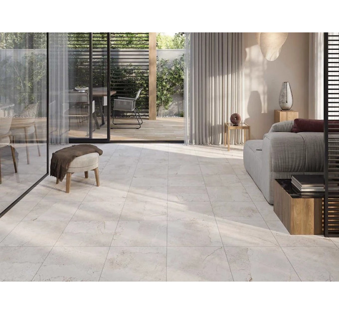 Плитка керамогранітна Tristan Cream MAT 420x420x7 Cersanit