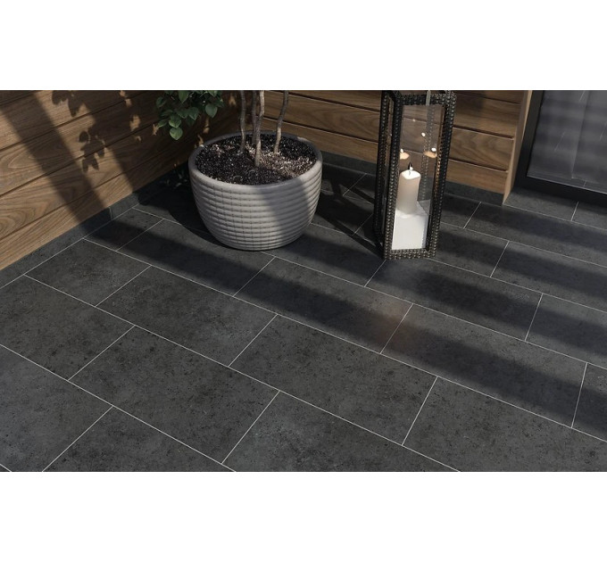 Плитка керамогранітна HIGHBROOK ANTHRACITE 298х598x8 Cersanit