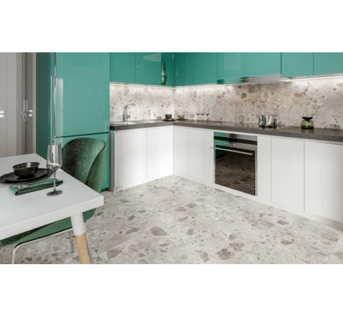 Плитка керамогранітна Ambra сірий RECT 600x600x10 Golden Tile