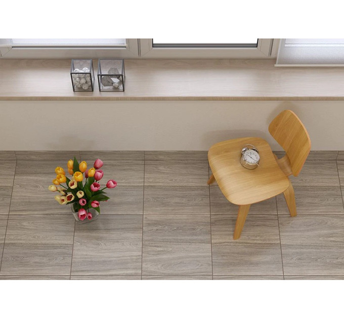 Плитка керамогранітна Egzor Grey 420x420x7 Cersanit