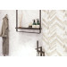 Плитка стінова Marmo Bianco шеврон 300x600x9 Golden Tile
