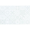 Плитка стінова Sansa White Pattern GLOSSY 25x40 код 1466 Церсаніт