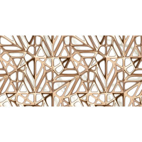 Плитка стінова Alta Fresco Білий 300x600x9 Golden Tile