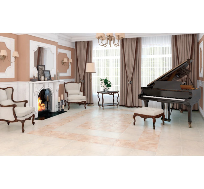 Плитка керамогранітна Neapolis Beige 420x420x7 Cersanit