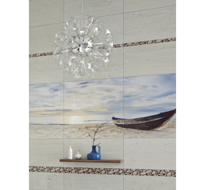 Плитка стінова Crema Marfil Sunrise бежевий 300x600x10,2 Golden Tile