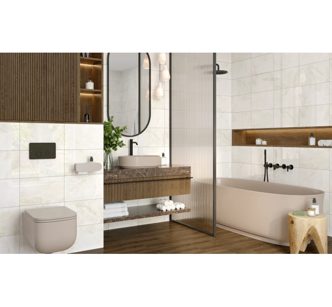 Плитка стінова Ester Cream GLOSSY 250x400 Cersanit
