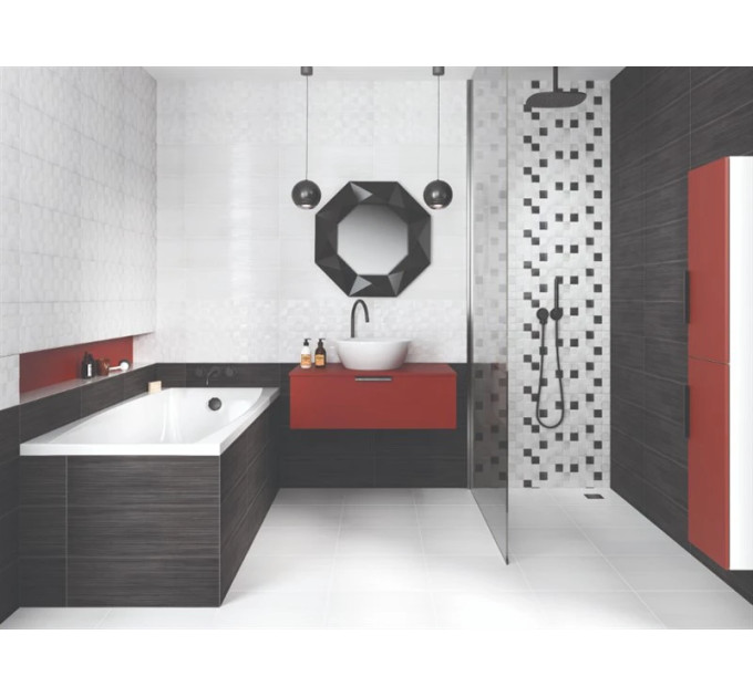 Плитка керамогранітна Odri White 420x420x7 Cersanit