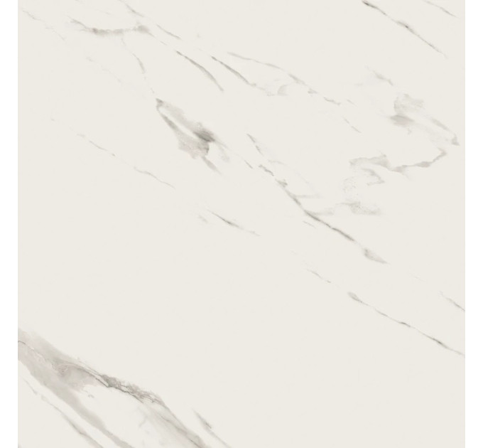 Плитка керамогранітна Calacatta Mistari White RECT 598x598x8 Cersanit