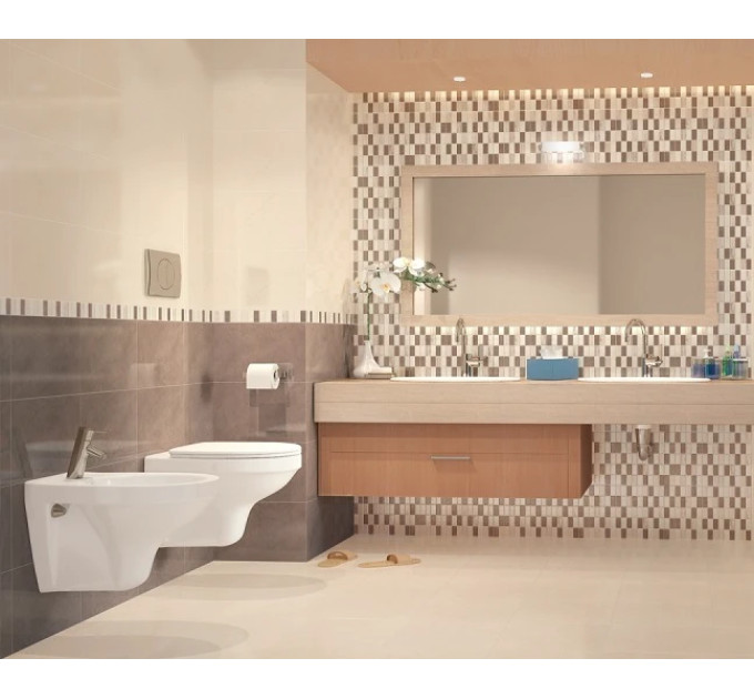 Плитка керамогранітна Diano Beige 420x420x7 Cersanit