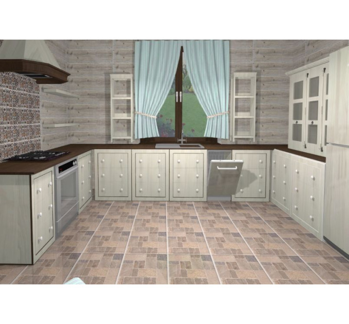 Плитка керамогранітна Midway Grey 420x420x7 Cersanit