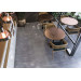 Плитка керамогранітна 5N2580 Strada Сірий RECT 600x600x8 Golden Tile
